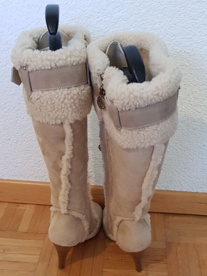 Bally Scarpe da donna: Bally Lammfell Stiefel – Usato da Meilen venduto da mads57 1