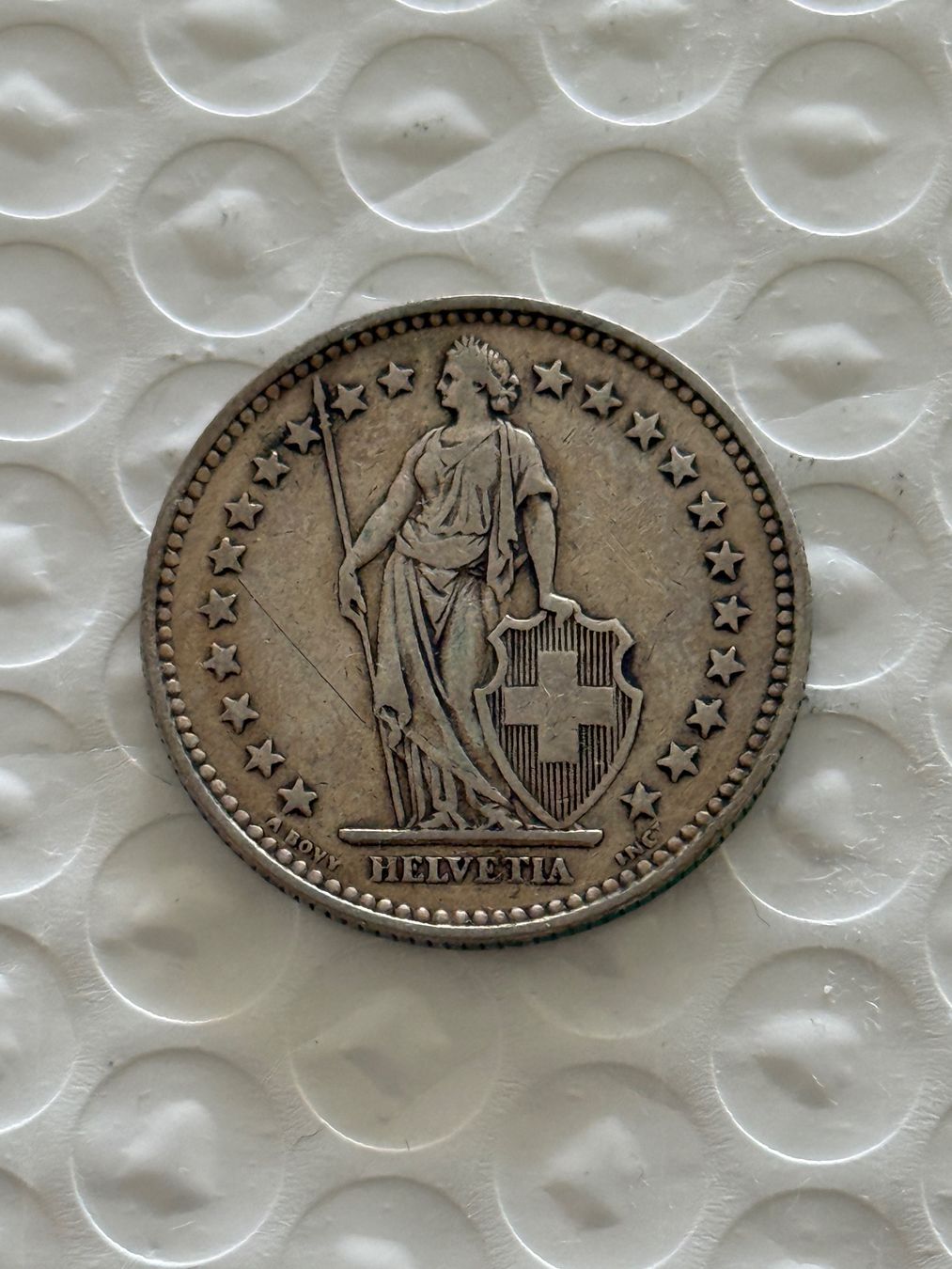 Tutti le monete: 2 Franken 1931  Rar – Usato da Wallisellen venduto da SWISS_SILVER1