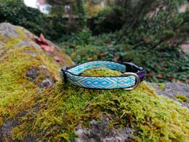 Schönes Hundehalsband "Aslan" handgemacht 1,5cm breit🐶