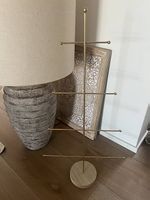 3 goldige Ständer für z.B. Schmuck 