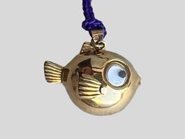 AB 1.- Goldfisch 18 Karat ca. 3 Gramm