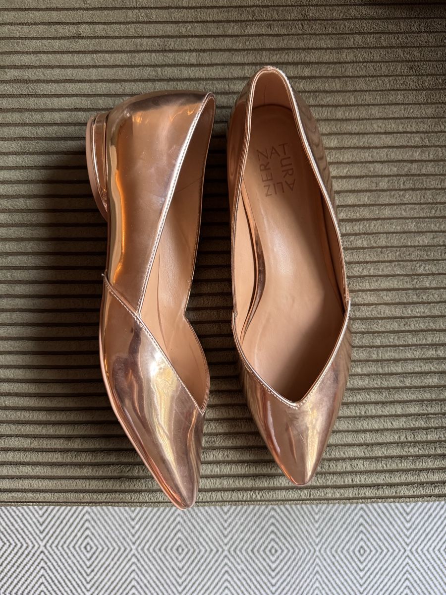 Scarpe da donna: Neutralizer Rose Gold Pointed Ballet Flat – Nuovo (secondo la descrizione) da Zürich venduto da ari_cr2f 2