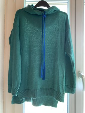 BPC Strick-Hoodie, Grün, Gr. 36/38 - Perfekt für den Herbs
