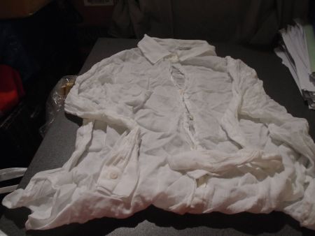 Bluse Grösse S, Bershka, weiss, lange Arme