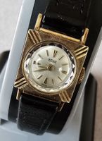 ARSA Handaufzug Vergoldet Swiss Made Elegante Damenuhr