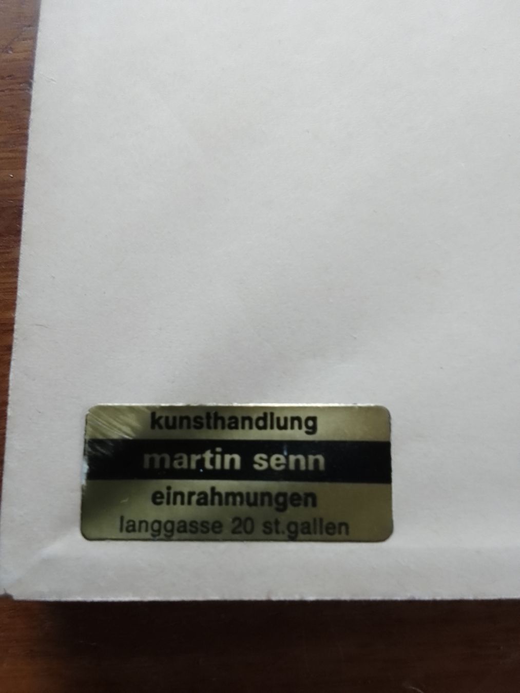Incisioni: Stich Gais AR – Usato da Ebmatingen venduto da swiss.canadian 4