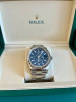 Rolex Sky-Dweller Uhr blaues Zifferblatt ungetragen 2026