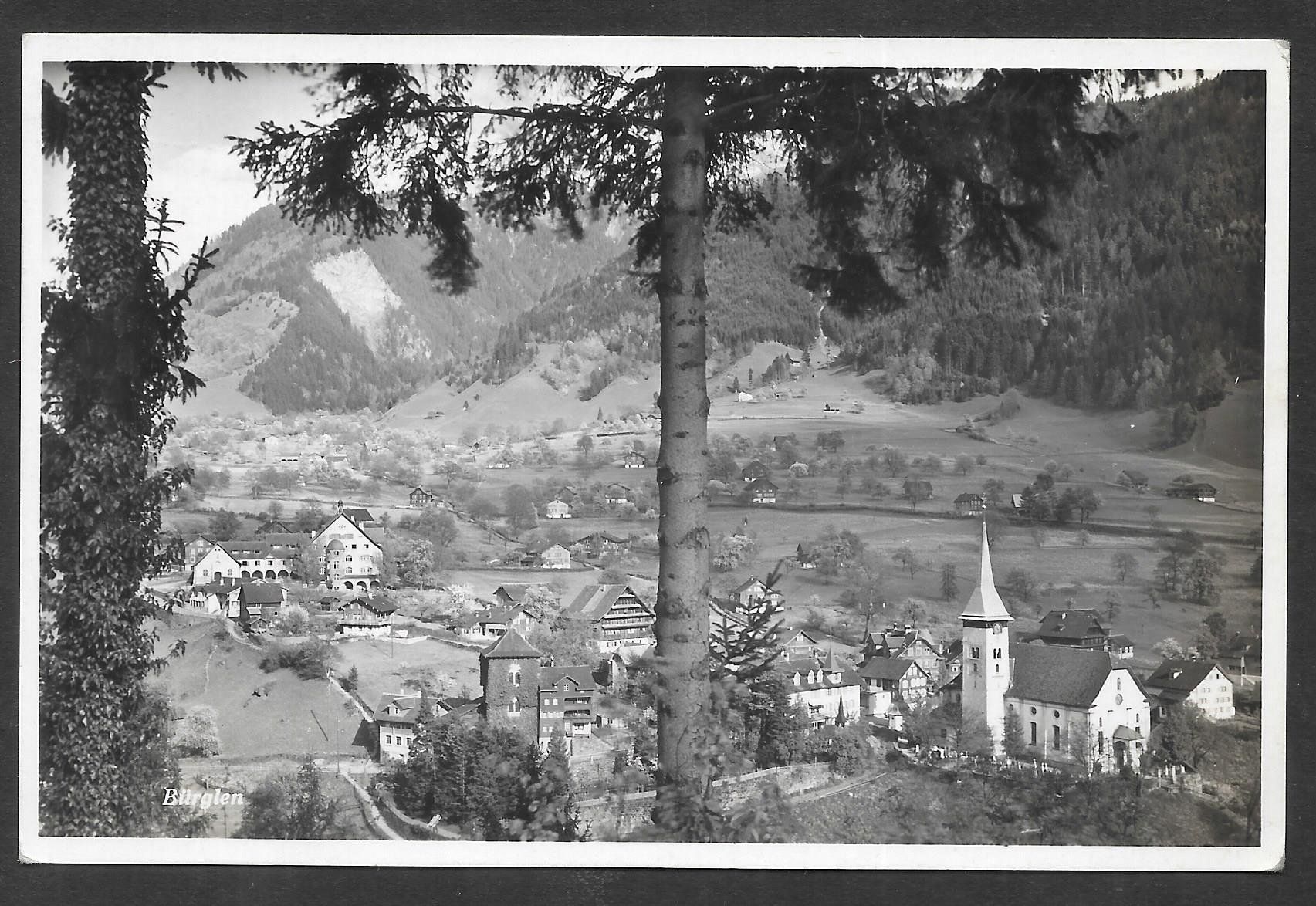 Cartoline postali: Bürglen Dorfansicht Feldpoststempel – Usato da Olten venduto da clotaldi