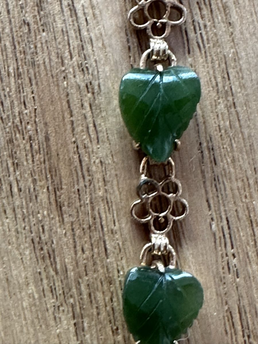 Armbänder & -reifen: Jade Armkette 17,5 cm – Gebraucht aus Herbriggen von Sehrazade 4