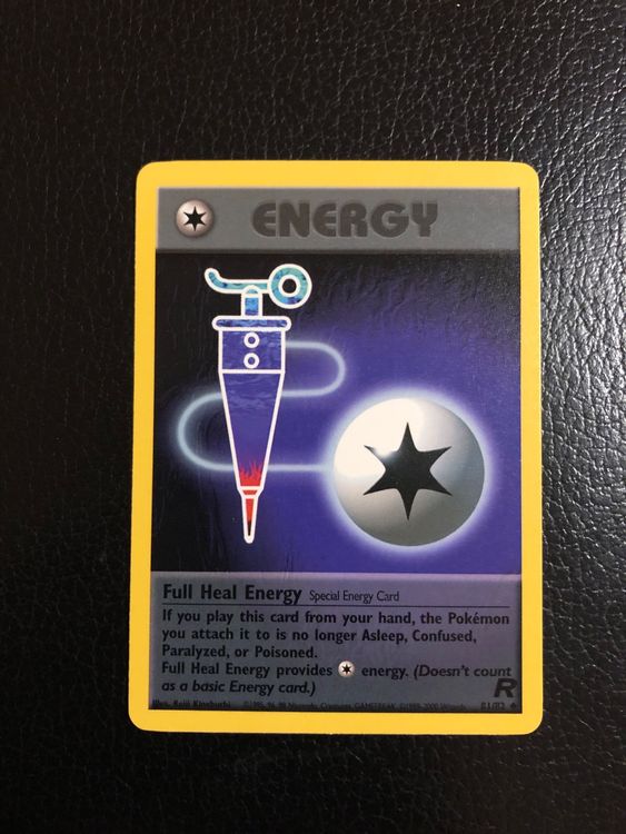 Team Rocket Full Heal Energy 81/82 NM Ab 1 Kaufen auf Ricardo