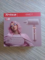 Haartrockner / Fön Trisa Ionic-T rosa neu mit Zubehör
