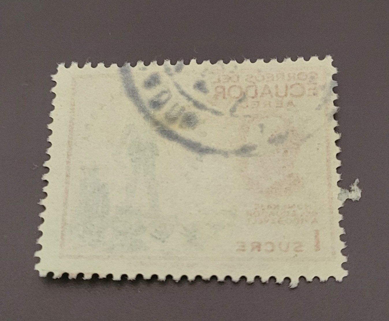 Tous les timbres: Ecuador 1948 alte briefmarke – D'occasion à St Gallen par Stampsalshobby 1