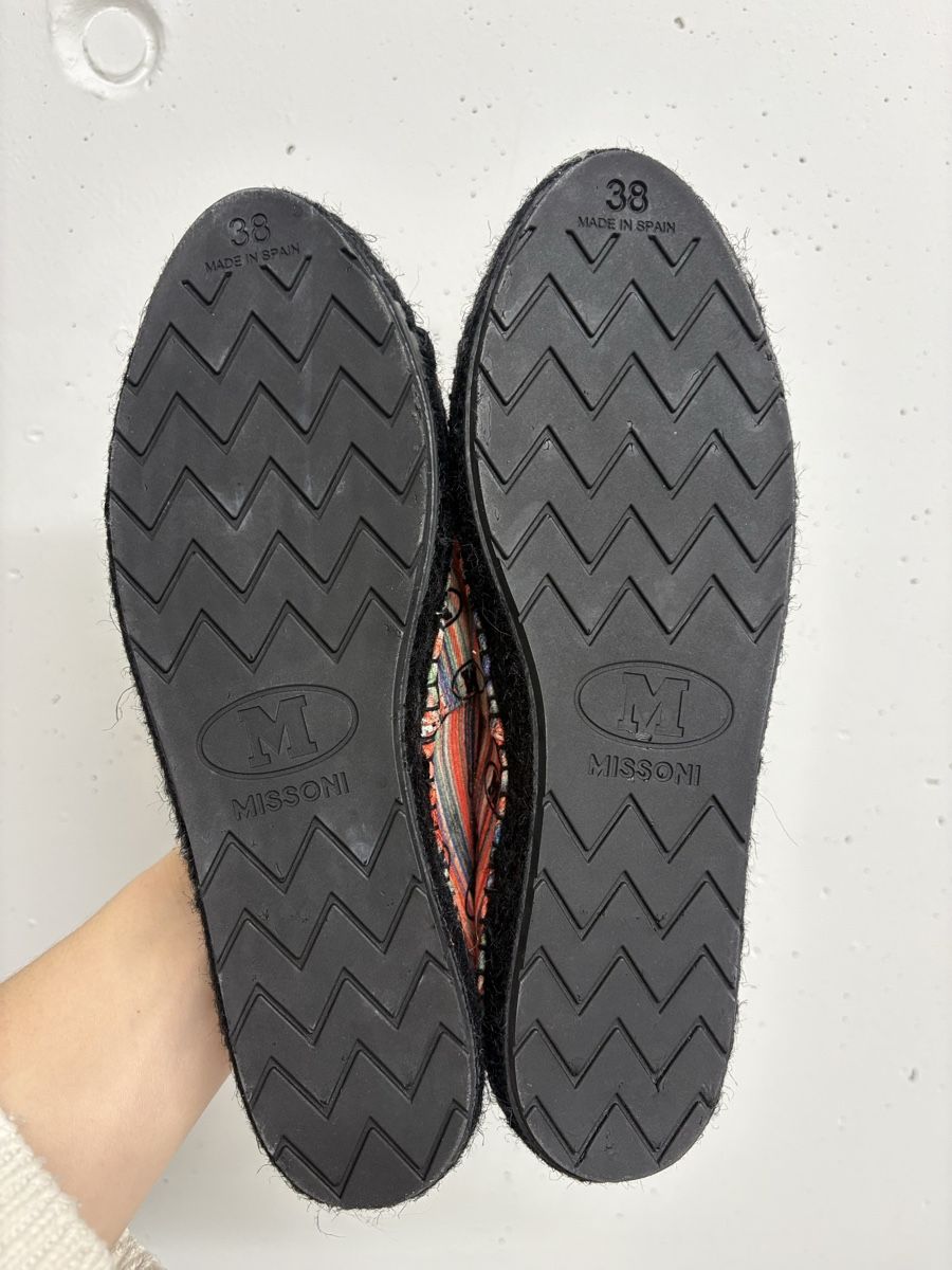 Missoni Scarpe da donna: Missoni Espadrilles Gr. 38 Bunt schwarz – Nuovo (secondo la descrizione) da Regensdorf venduto da secondchancefashion 6