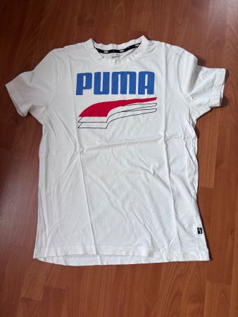 Puma Shirt M Weiss Baumwolle