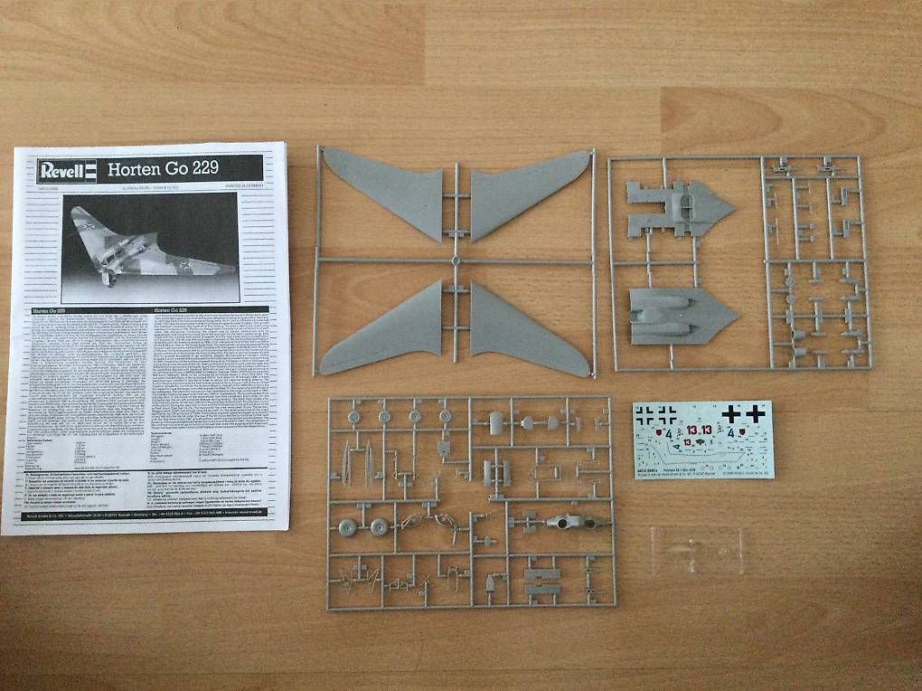 Revell Kit di modellismo & Modellini statici: Revell Horten Go 229 – Nuovo (secondo la descrizione) da Rüfenach AG venduto da Hel_rrz6 1