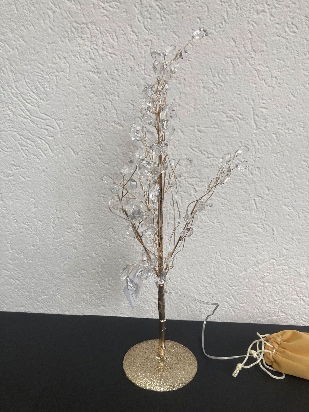 Alle Dekorationen: LED Glasperlen Baum, ca. 35 cm Höhe, Timer Funktion – Neu und originalverpackt aus Neuenhof von jorogo 2