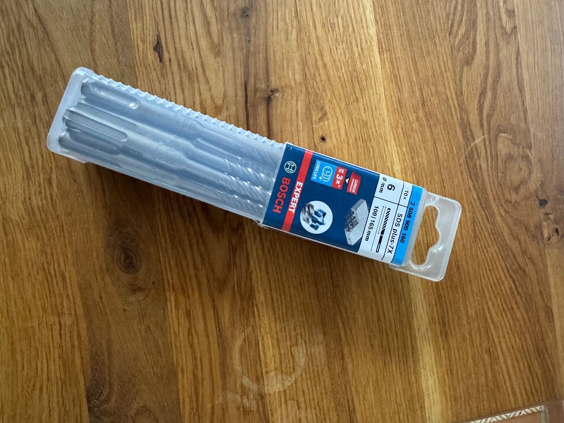 Bosch Tutti gli attrezzi: Bosch Expert SDS-Plus Betonbohrer-Set SDS Plus-7X – Nuovo e nell'imballaggio originale da Bern venduto da SimetraX