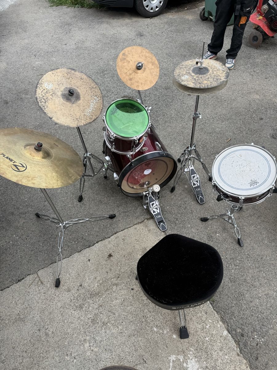 Musikinstrumente: Tama Schlagzeug Set mit Hocker gutem Zustand – Gebraucht aus Lüchingen von chb_8mm8 3