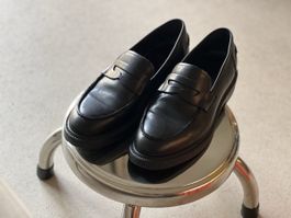 Vagabond Loafer schwarz Echtleder Grösse 38