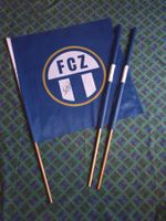 2× FCZ Fahnen, 60 × 67cm