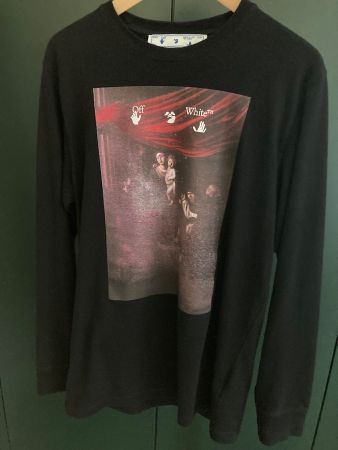 Off-White · Sprayed Caravaggio · LS Slim T-shirt · M