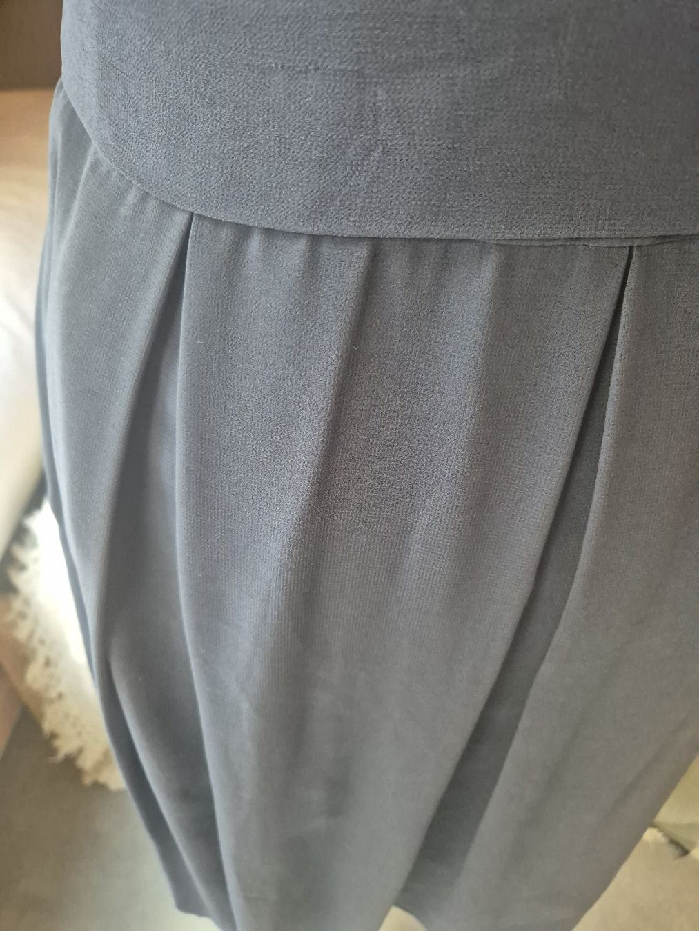 Robes: Kleid Zero blaugrau mit Spitze und Bindeband Grösse 40 – D'occasion à Zürich par Drago670 7