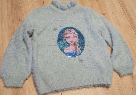 Disney Frozen Pullover Elsa Pailletten Grösse 110