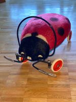 Steiff Marienkäfer auf Rädern "Ladybug" ca. 1950/60 (?)