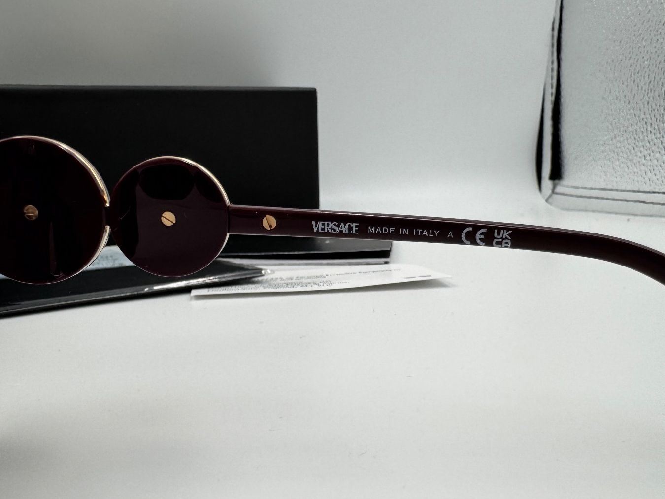 Versace Occhiali & Lenti: Versace Sonnenbrille Medusa Logo – Nuovo e nell'imballaggio originale da Wiedlisbach venduto da Sistershop 5