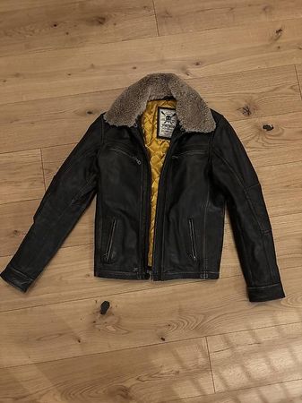 Lederjacke