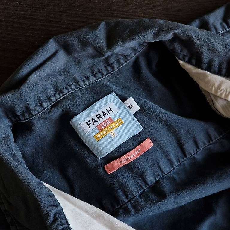 Camicie: Farah Hemd M, wie neu – Nuovo e nell'imballaggio originale da Wädenswil venduto da PriestEsser 2