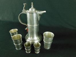 Zinnbecher und Krüge Set von GUGGISBERG LUGANO