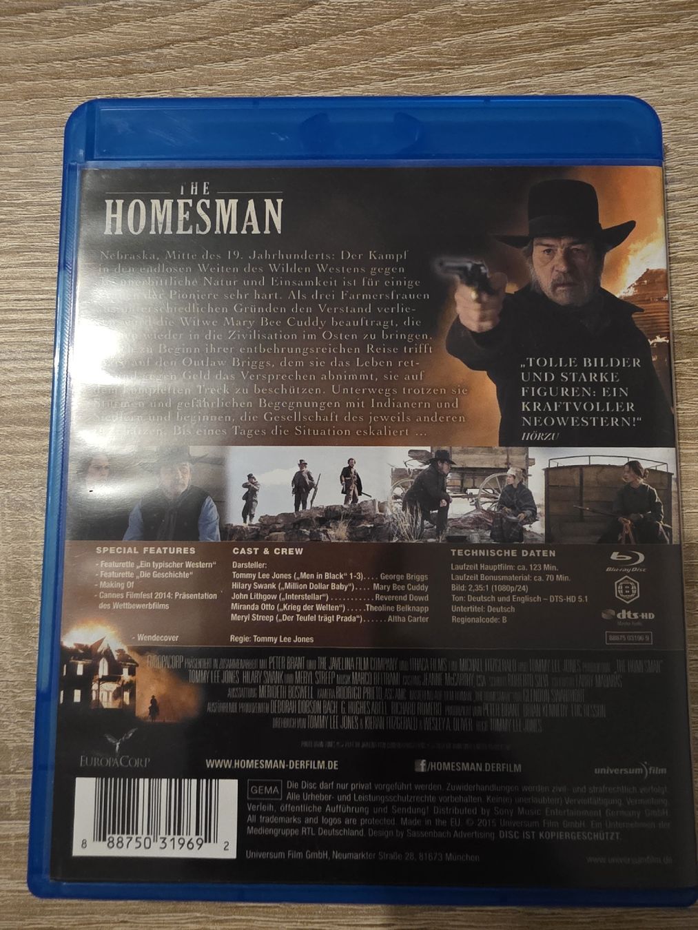 Tutti i DVDs: The Homesman Blu-ray – Usato da Zürich venduto da P-editon 1