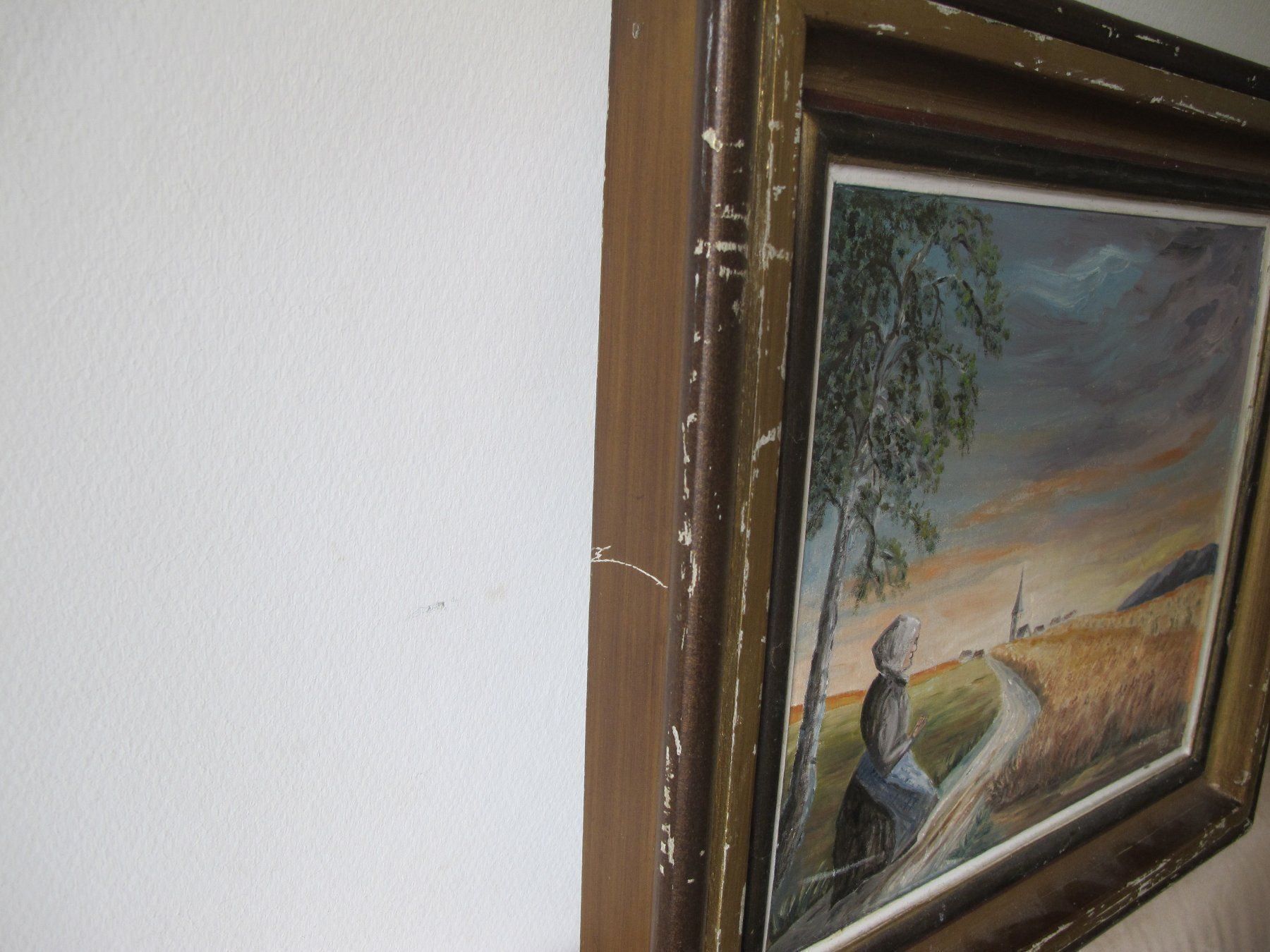 Dipinti: Oel Bild Auf Holz Maler E.Hoffmann Sig. – Usato da Altnau venduto da LinaAuktion 5
