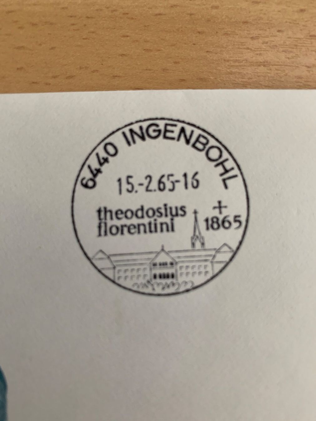Tutti i francobolli: Theodosius Florentini Ersttagsbrief 1965 Ingenbohl – Usato da Ibach venduto da lisch3 2