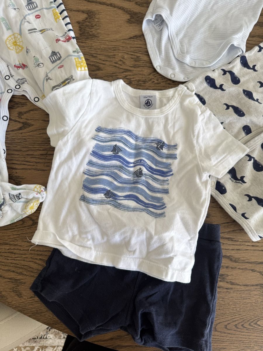 Petit Bateau Kleiderpakete & -sets: Petit Bateau Set 74/12M – Gebraucht aus Dietlikon von f.a.1975 4