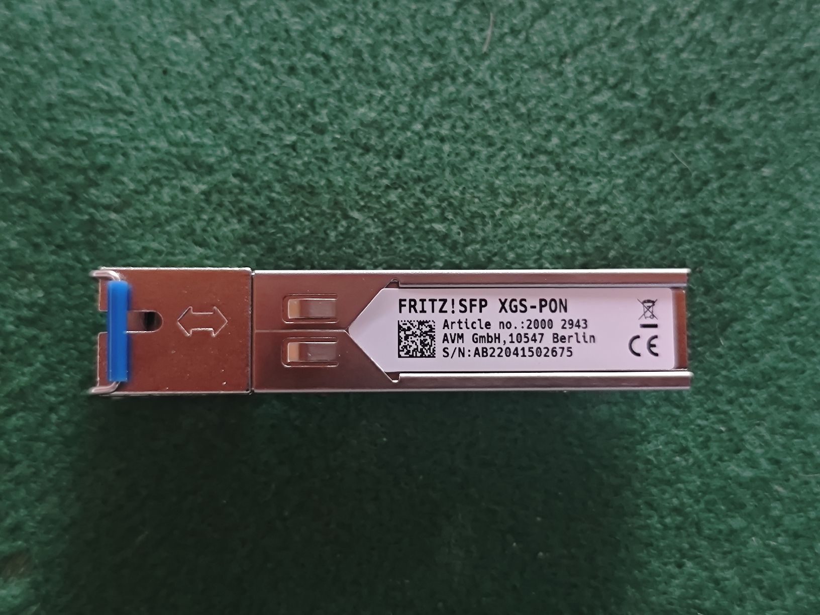 Unità & Adattatore: FRITZ XGS-PON SFP Modul – Usato da Herrliberg venduto da manuk0202