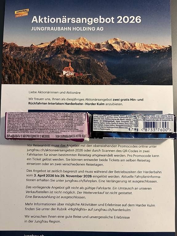 Buoni: Harder Kulm Gutschein – Usato da Luzern venduto da flash021