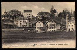 AK Avenches, Cigognier et maisons neuves