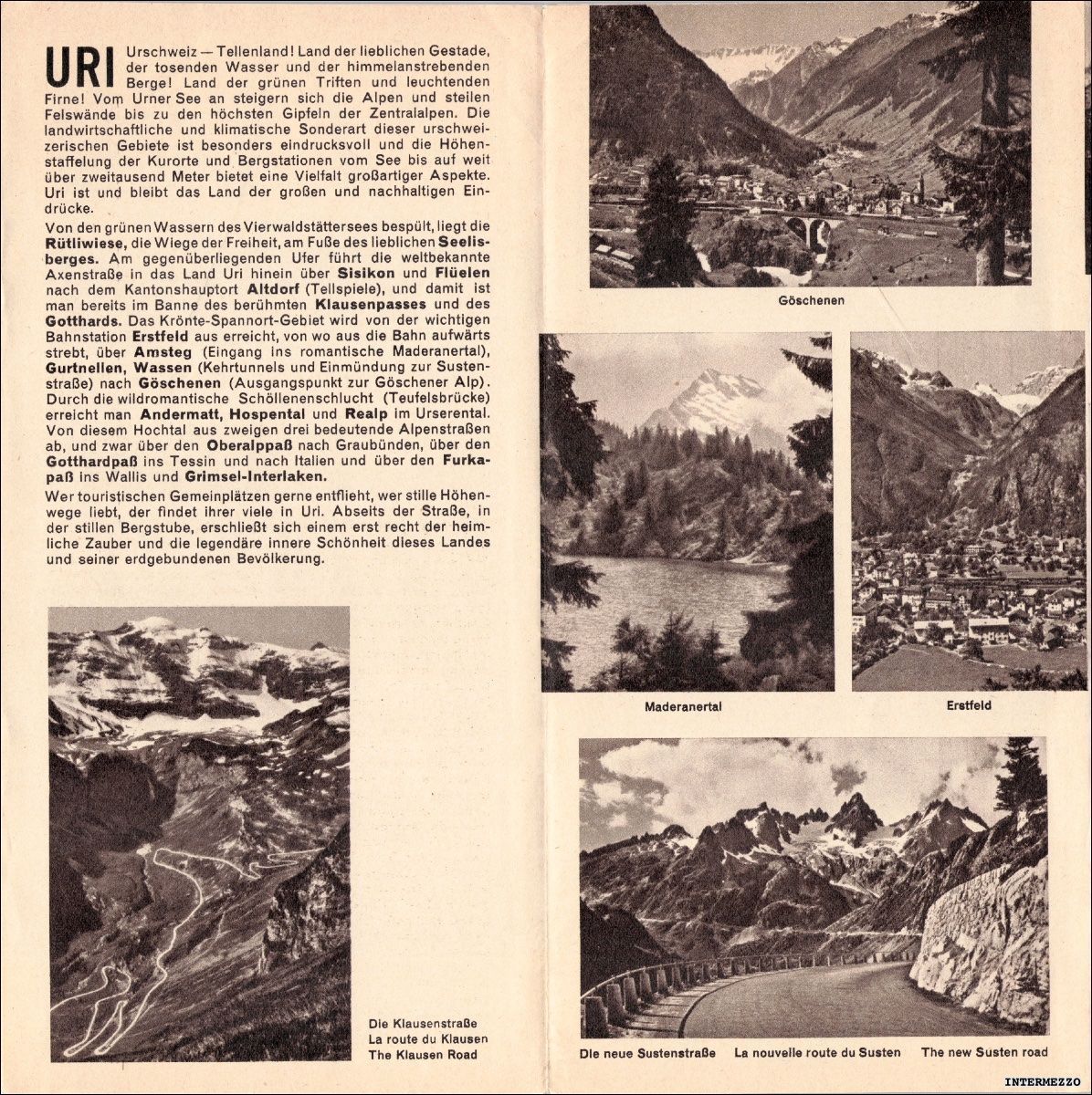 Documenti: Prospekt // Uri Gotthard Postkutsche – Usato da Basel venduto da intermezzo12 2