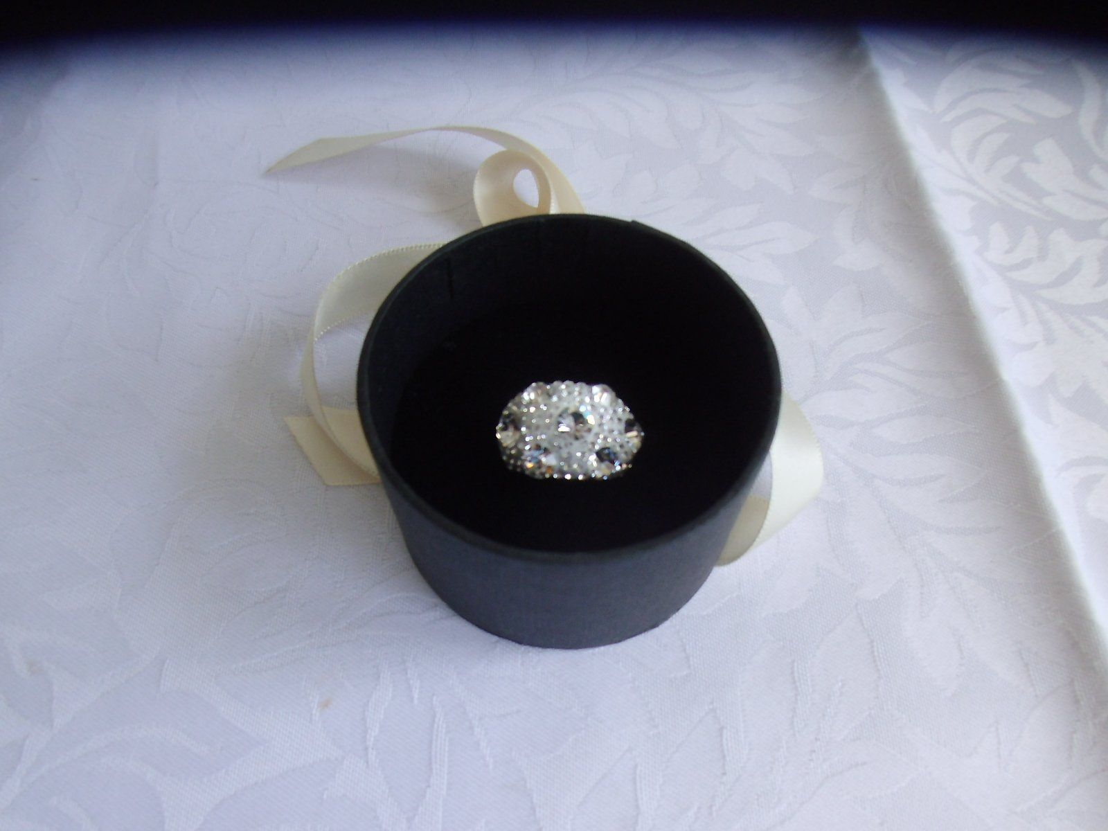 Anelli: Ring Modeschmuck Grösse: 54 Silberfarbend mit Steinen – Nuovo (secondo la descrizione) da Walenstadt venduto da Pluisa 1