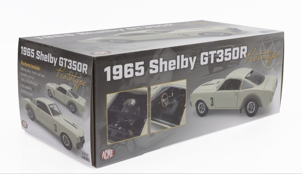 Shelby Collectibles Modellautos: Shelby GT350R Prototype 1965 Auto 1:18 – Neu und originalverpackt aus Basel von Zomeg 1