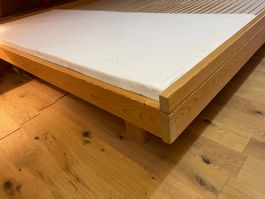 Hüsler Komplett-Bett , Fichte Massivholz 160 x 200 cm