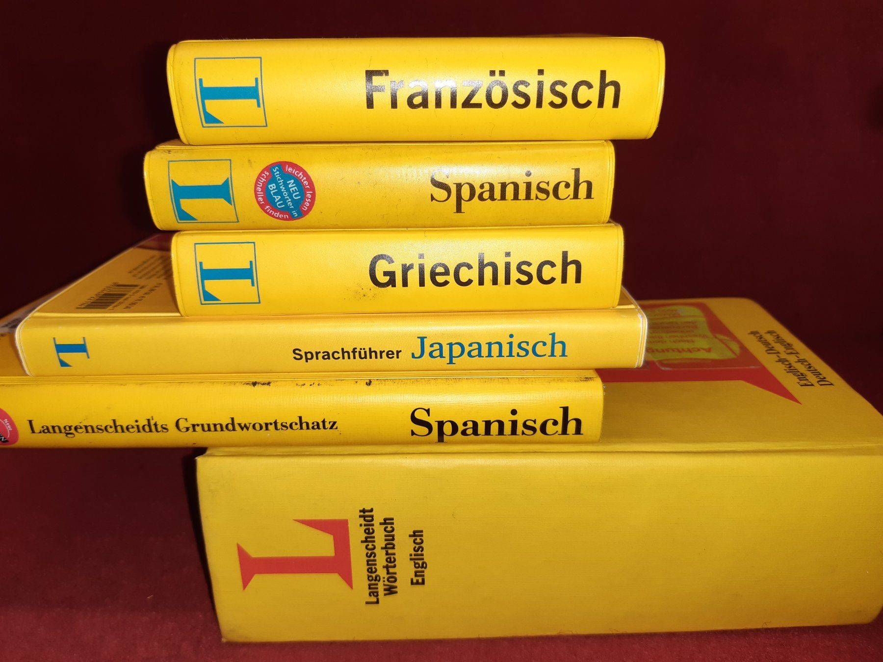 Livres: Posten div. Langenscheidt! Japanisch, Griechisch, Spanisch.. – D'occasion à Lohn-Ammannsegg par Molch7