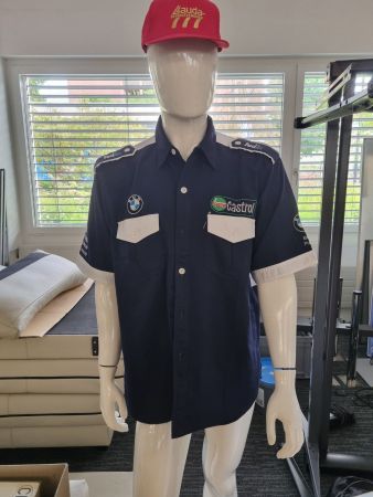 BMW Motorsport Hemd, Williams F1, Castrol, FedEx, Grösse XXL