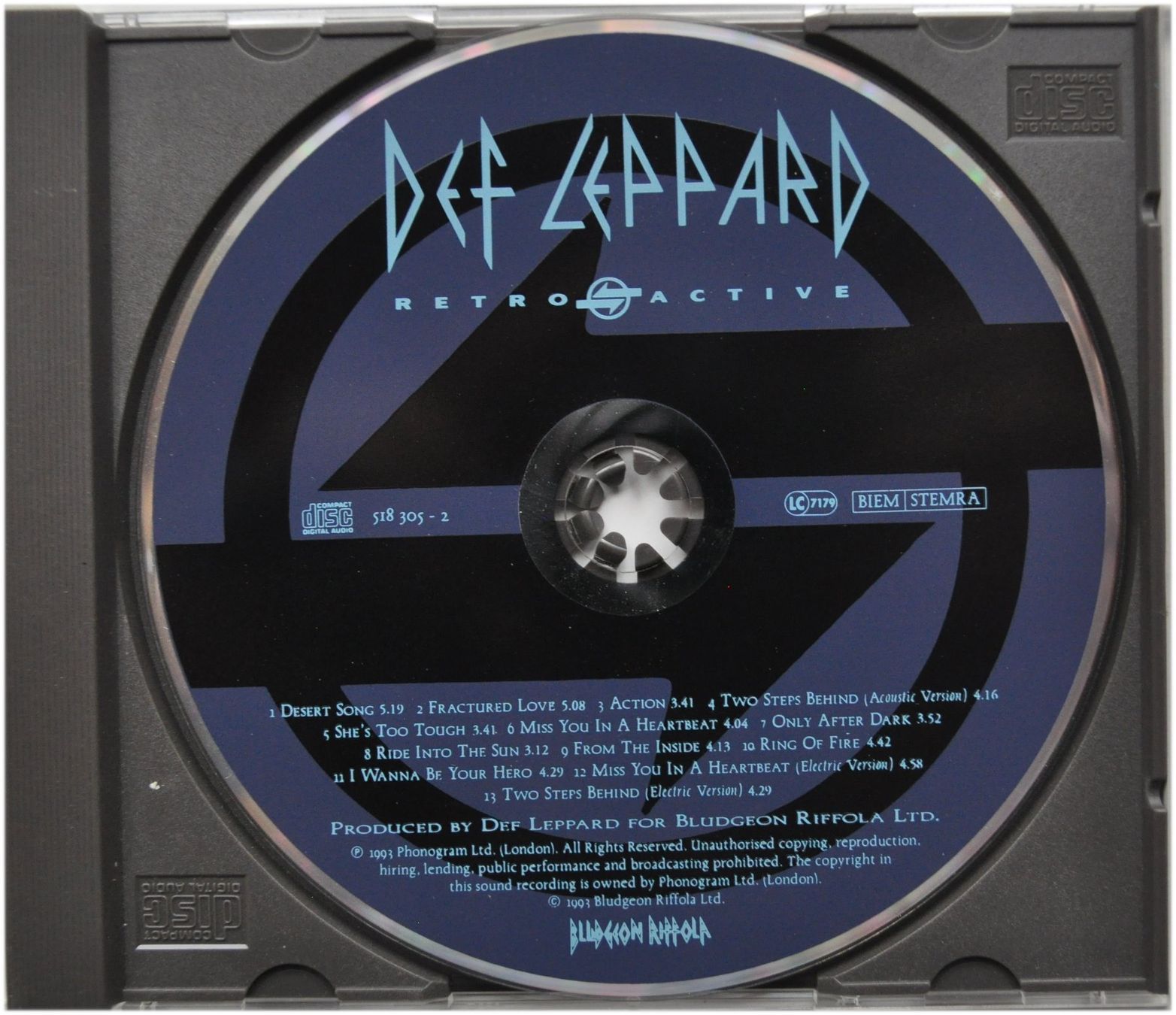CDs: Def Leppard - Retro - Active – D'occasion à Marin-Epagnier par Vinil68 2