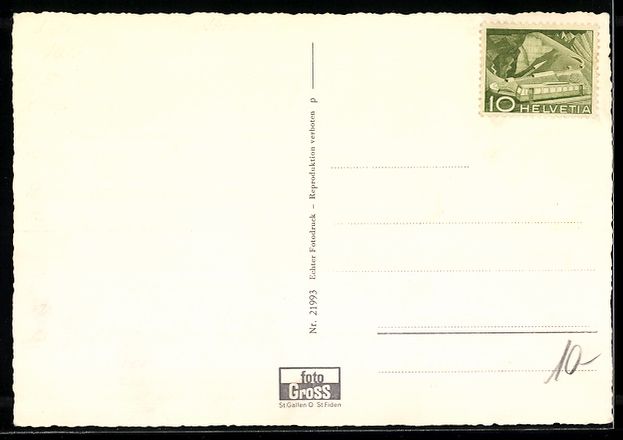 Cartoline postali: AK Stein /App., Dorfpartie mit Kirche – Usato da Berlin venduto da bartko-reher 1