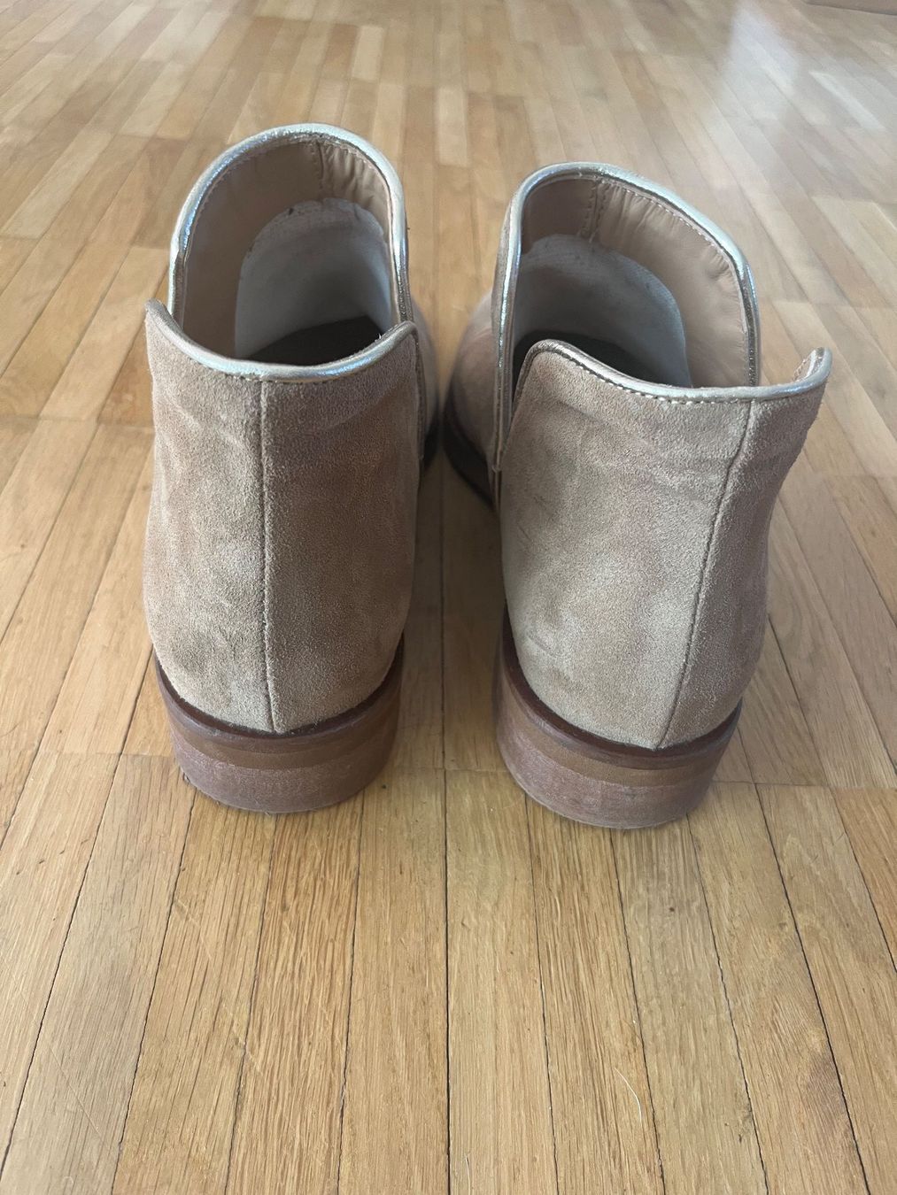 Damenschuhe: Wildleder Boots Gr. 38, ViolaTami – Gebraucht aus Zürich von knellies 3