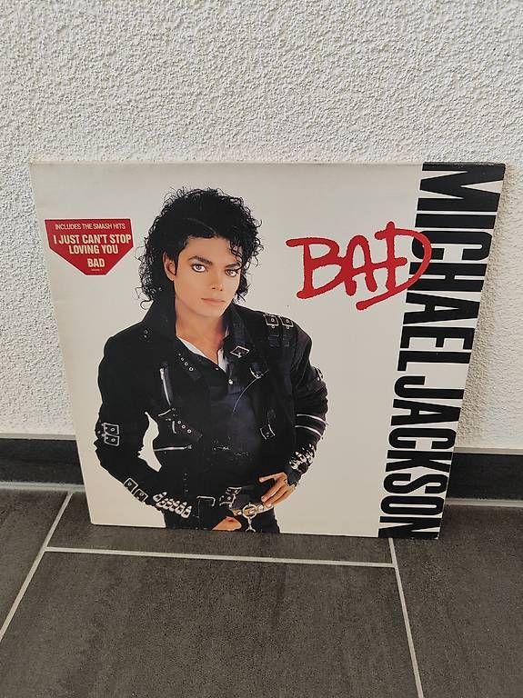 Dischi in vinile: Michael Jackson BAD (Original Vinyl LP 1987,Holland Pressung – Usato da Bürglen TG venduto da Lufis