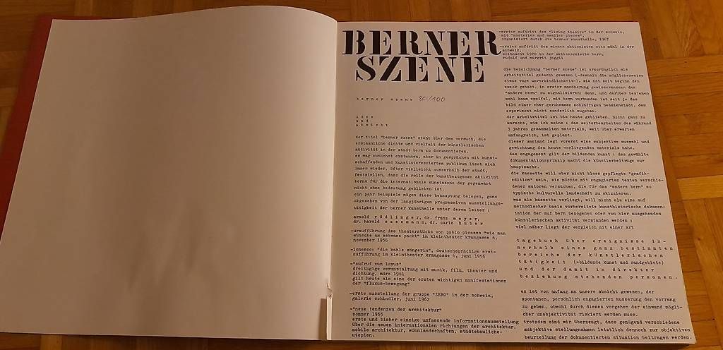 Dischi in vinile: Berner Szene 1950 - 1970 Kunstkasette – Usato da Bern venduto da claudiodec 1